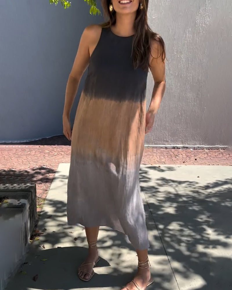 Camille – robe sans manches classique