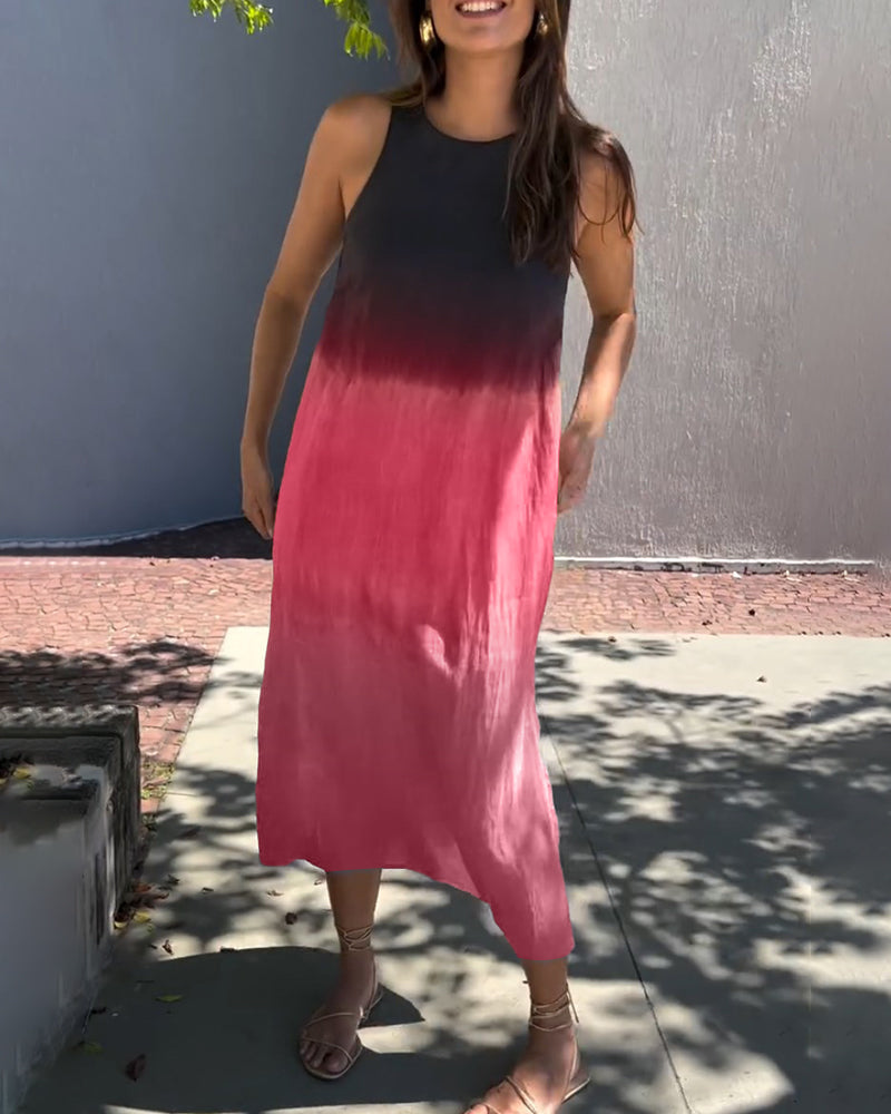 Camille – robe sans manches classique