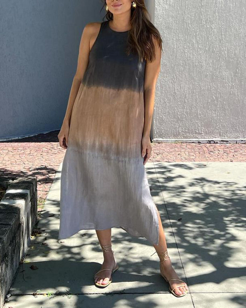 Camille – robe sans manches classique