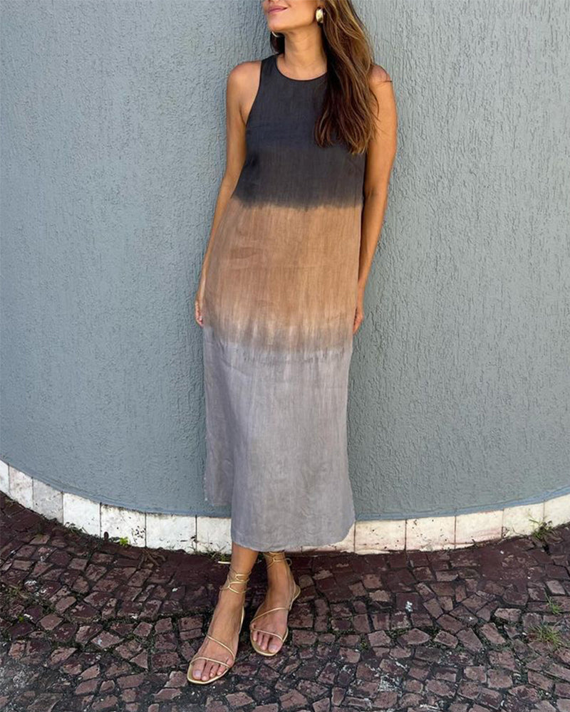Camille – robe sans manches classique